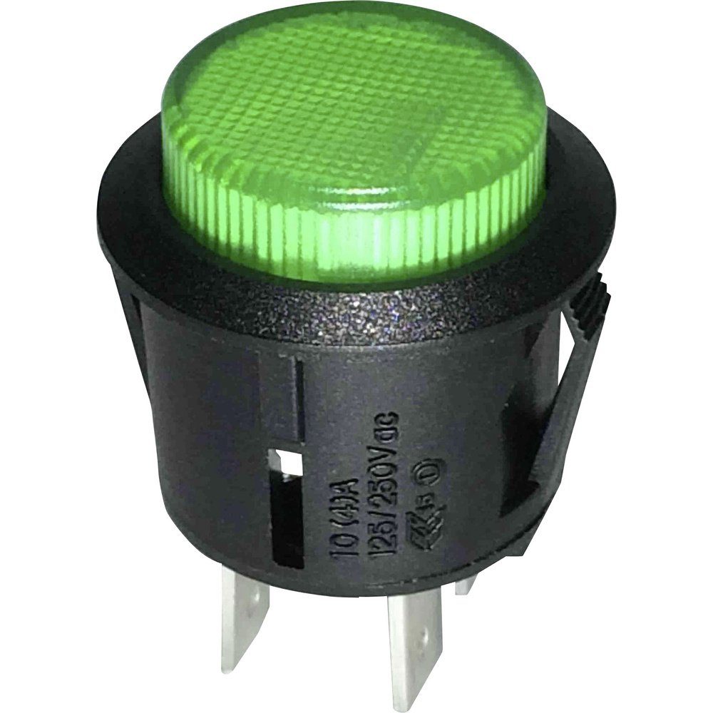 Schalter TRU COMPONENTS 1587756 TC-R13-523BL-05GN Druckschalter 250 V/AC 1.5 A