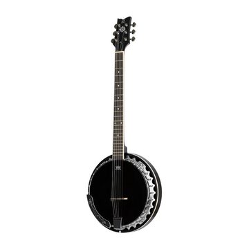 ORTEGA Guitars Banjo, Diverse Saiteninstrumente, Banjos, OBJ350/6-SBK Satin Black - Banjo