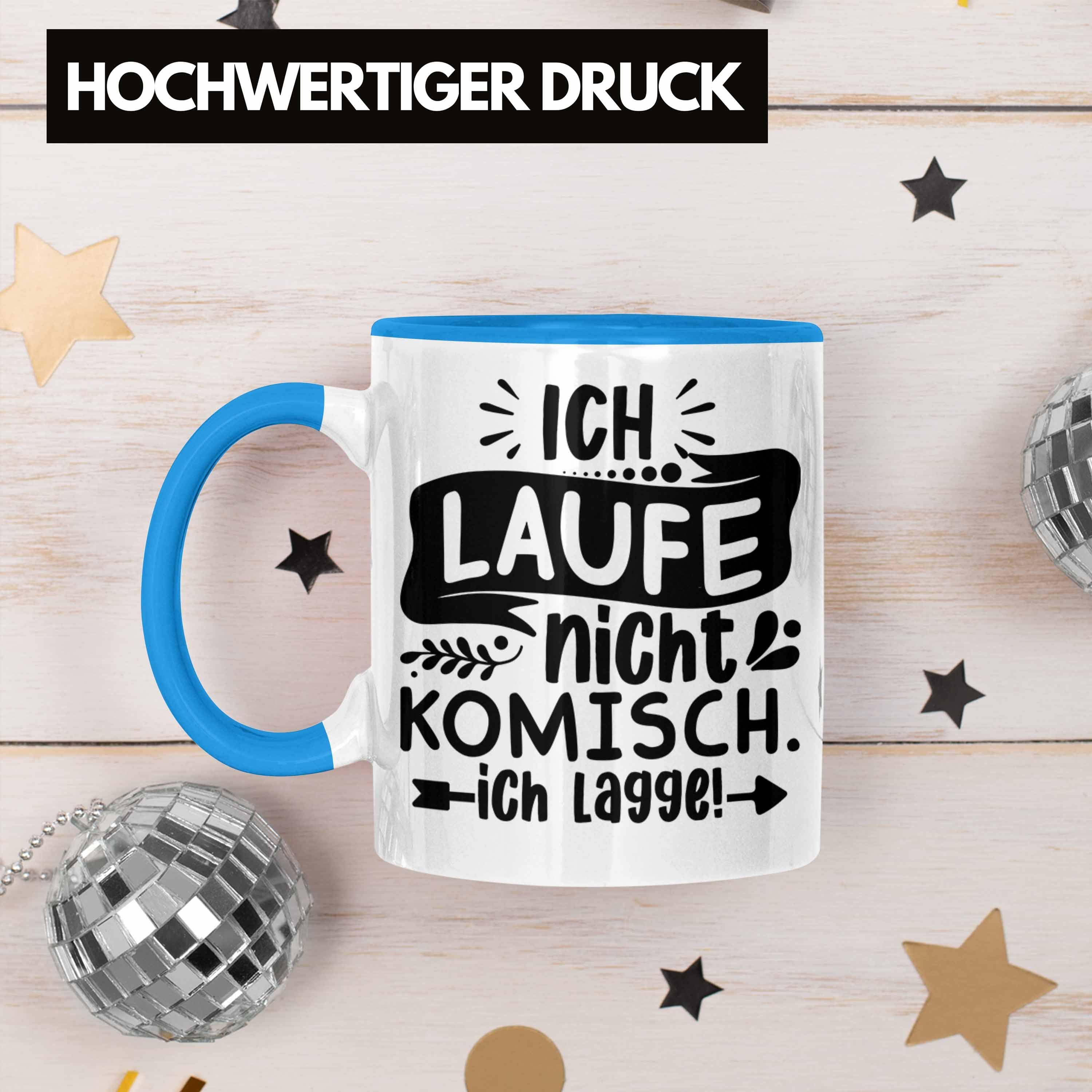 Trendation Ich Gamer für Laufe Trendation Blau Komisch - Geschenk Tasse Geburtstag Jugendliche Weihnachten Zocker Ich Tasse Lagge Nicht Jungs