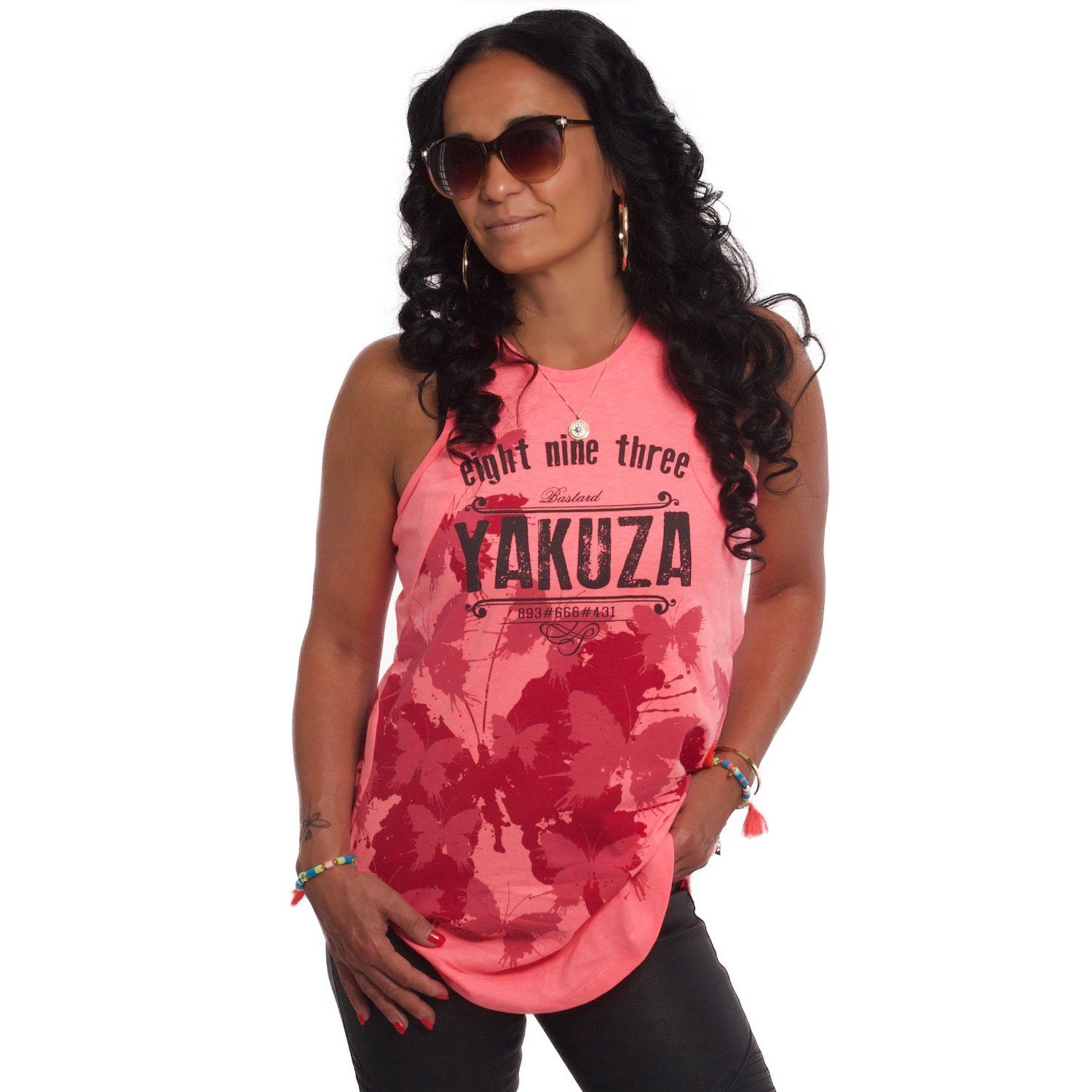 YAKUZA Tanktop Butterfly Reign günstig online kaufen