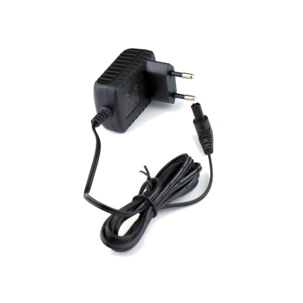 Trade-Shop Ladegerät passend für Black & Decker Dustbuster DVA315 DVA315J DVA320J Netzteil (Output: 15V, 0,15A / Kabellänge: ca. 170cm / Eingang: EU-Stecker)