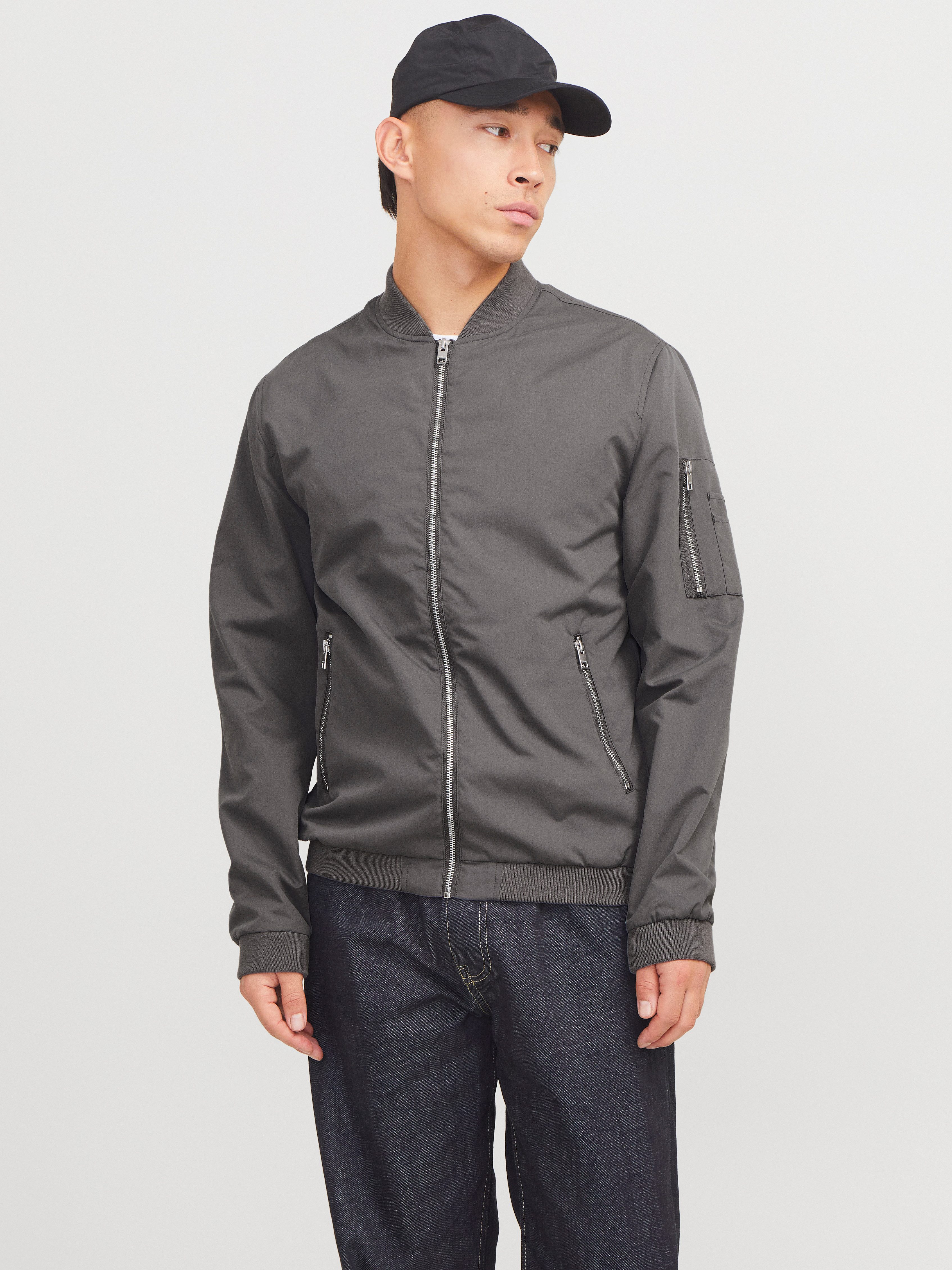 Jack & Jones Blouson JJERUSH mit Stehkragen und Reißverschlusstaschen unifa günstig online kaufen