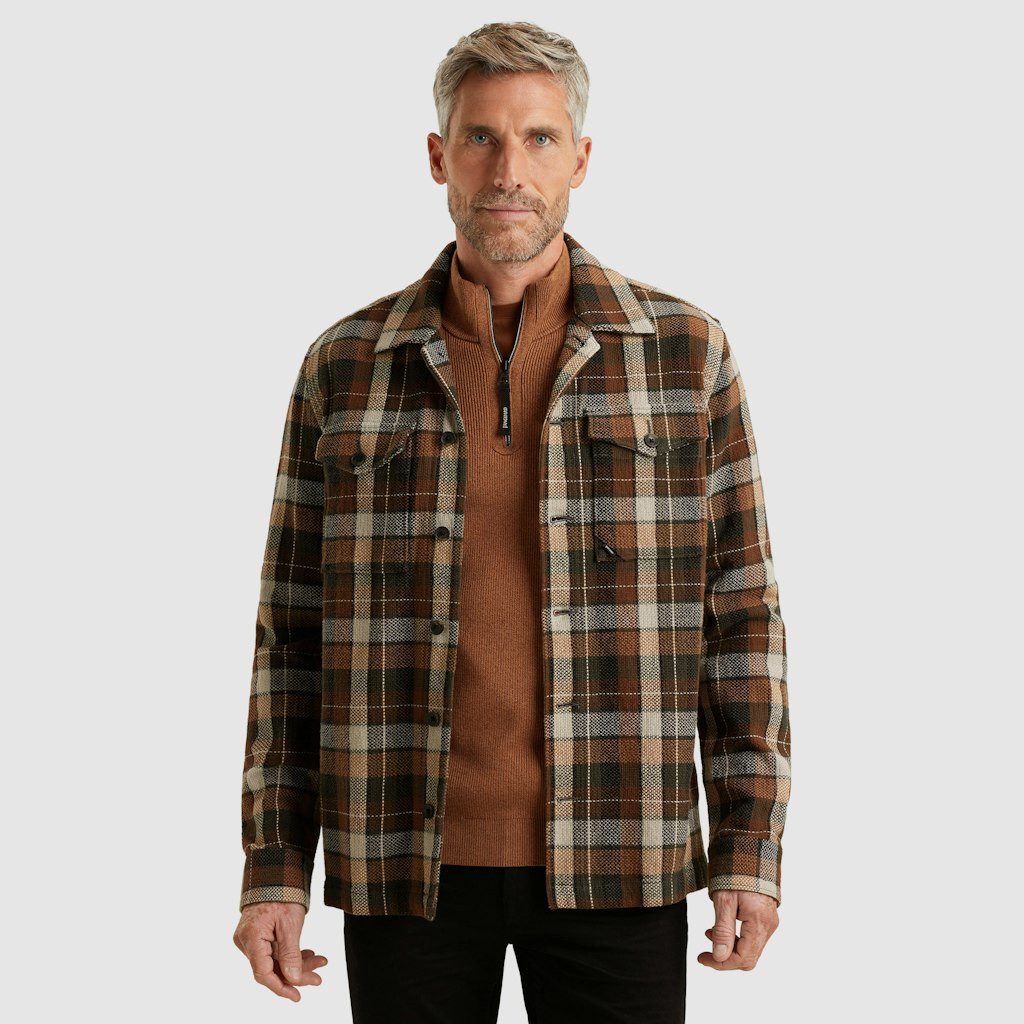 Vanguard Langarmshirt LONG SLEEVE SHIRT Matt weave check