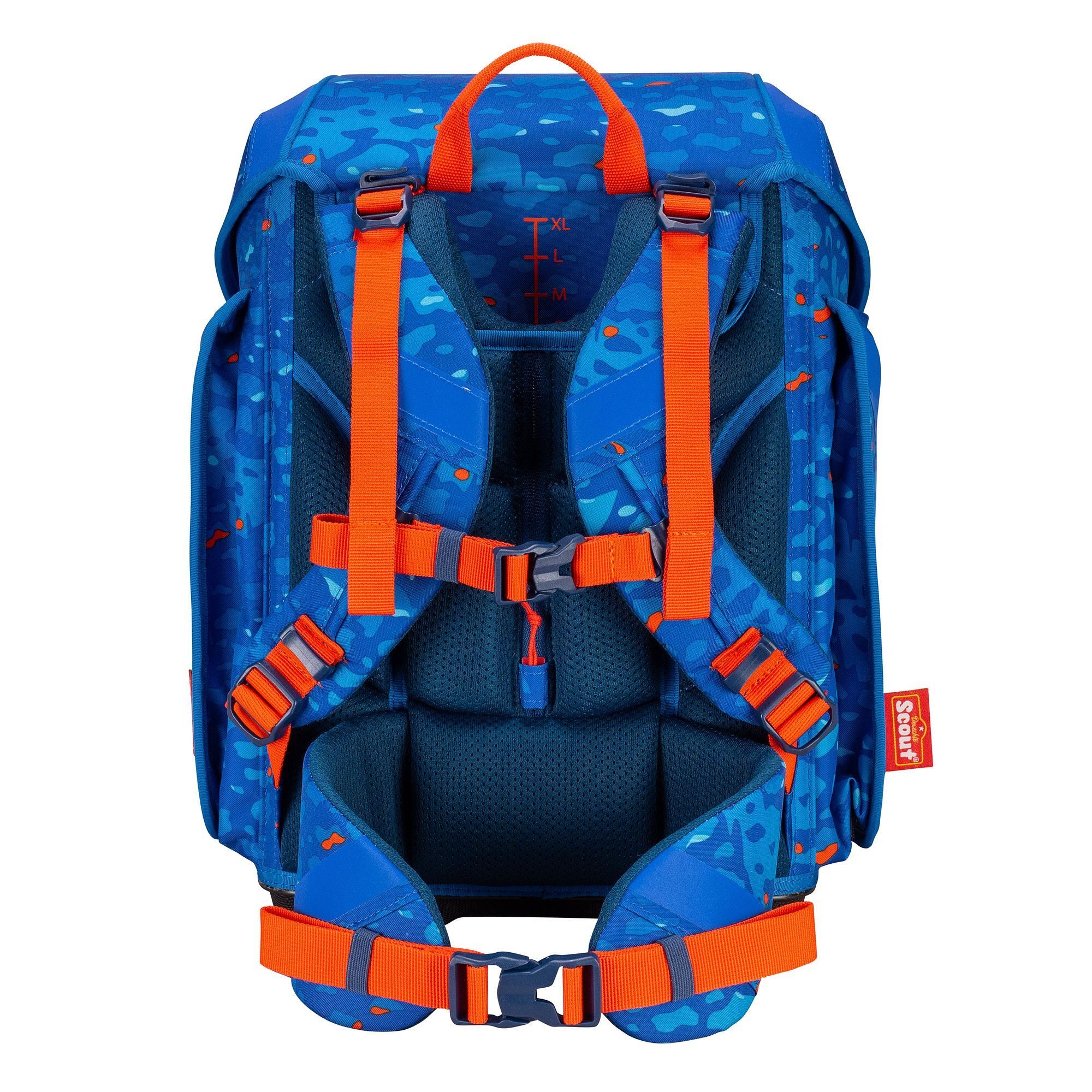 Scout Schulranzen Genius (4-tlg), Polyester