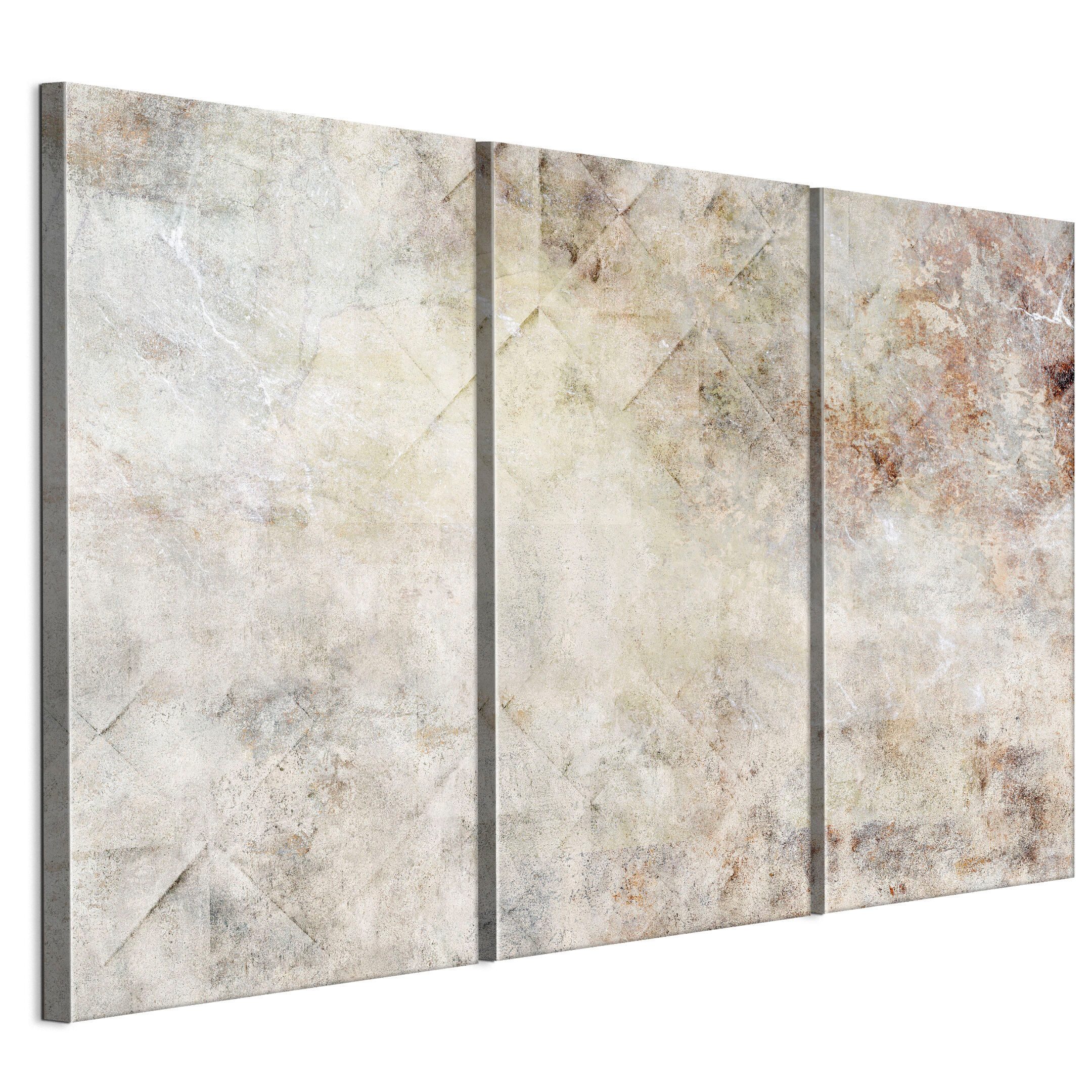 LUMASOUL Leinwandbild motiv Minimalistisch - Bilder 90x60 cm mit Textur Beige, Minimalistisch, Rechteckig, Nach innen, Horizontale Ausrichtung