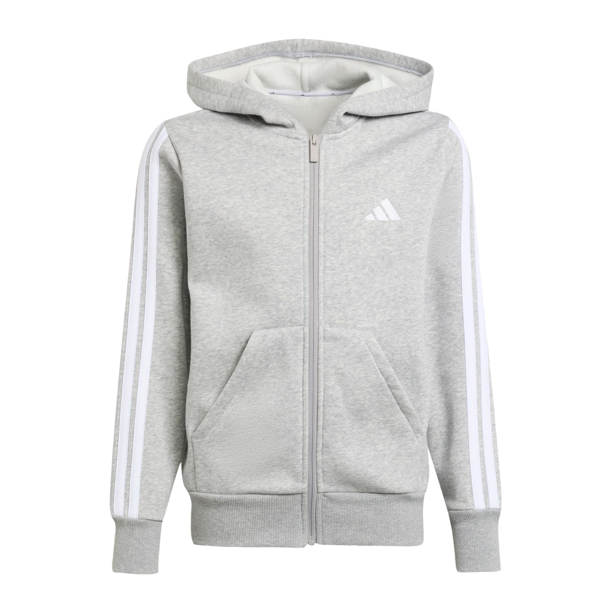 Medium Grey Heather / White