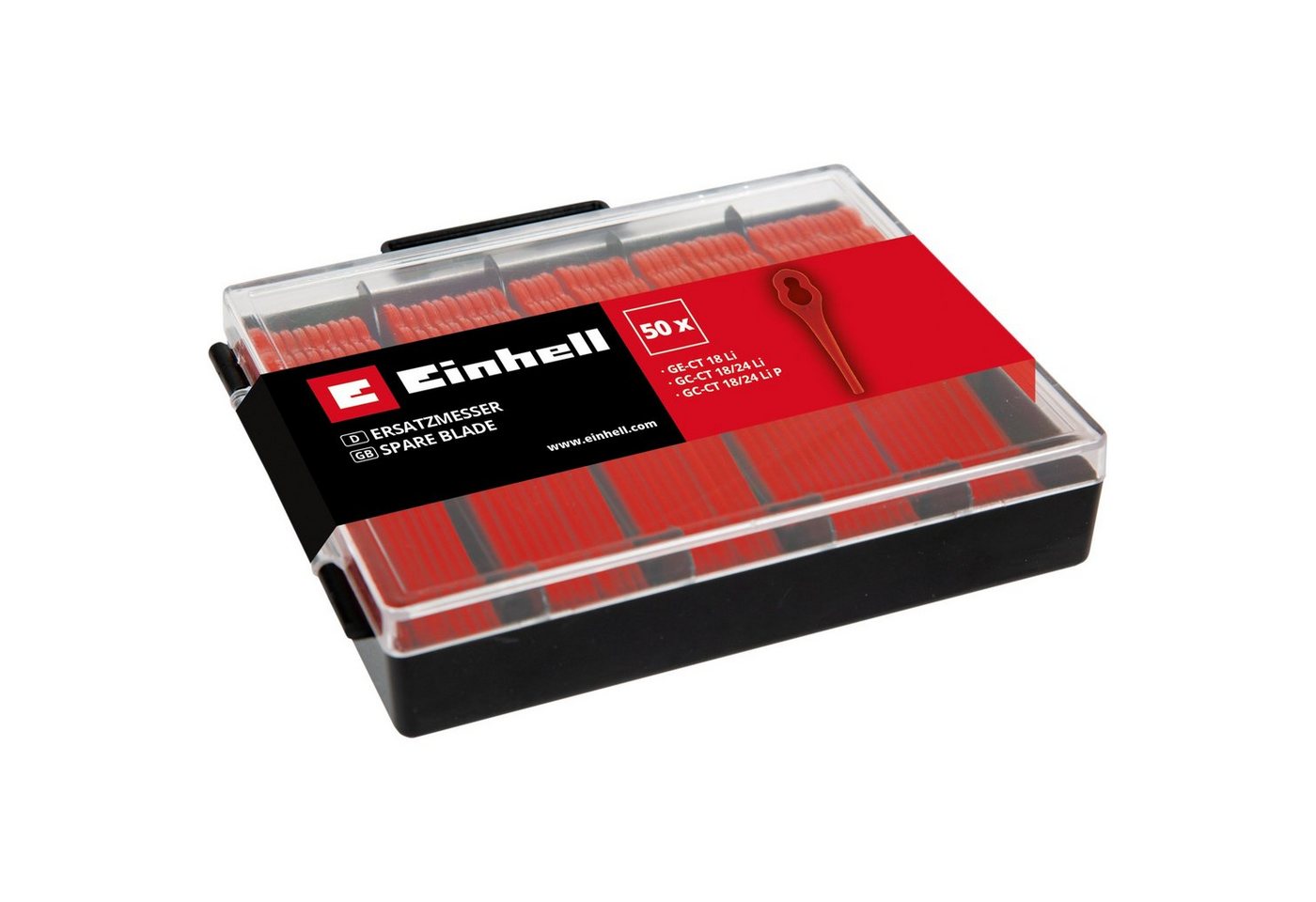 Thumbnail - Einhell Rasenmähermesser EINHELL Ersatzmesser-Box für PXC Trimmer, (50