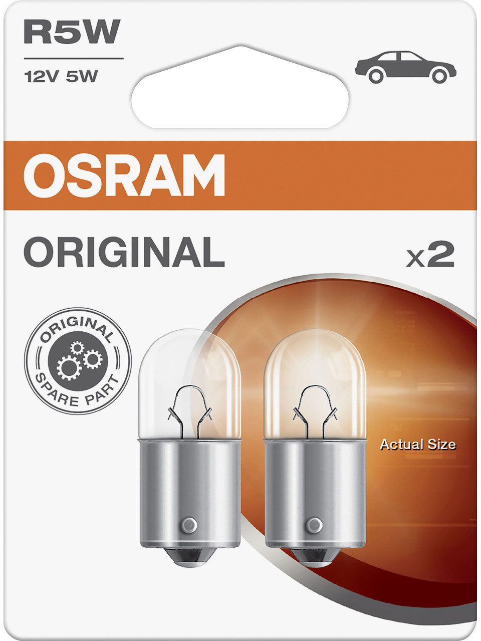 Osram KFZ-Ersatzleuchte Osram Signallampe R5W Original 2.0 2 Stück