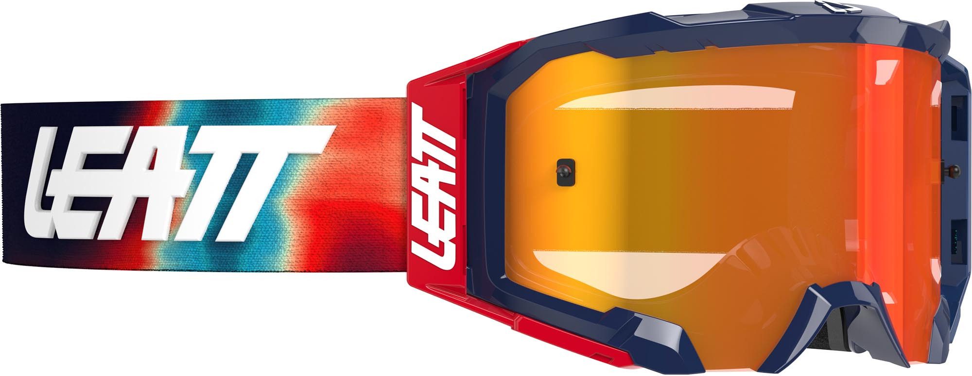 Leatt Motorradbrille Velocity 5.5 Iriz Gradient Motocross Brille, Anti-Beschlag-Beschichtung