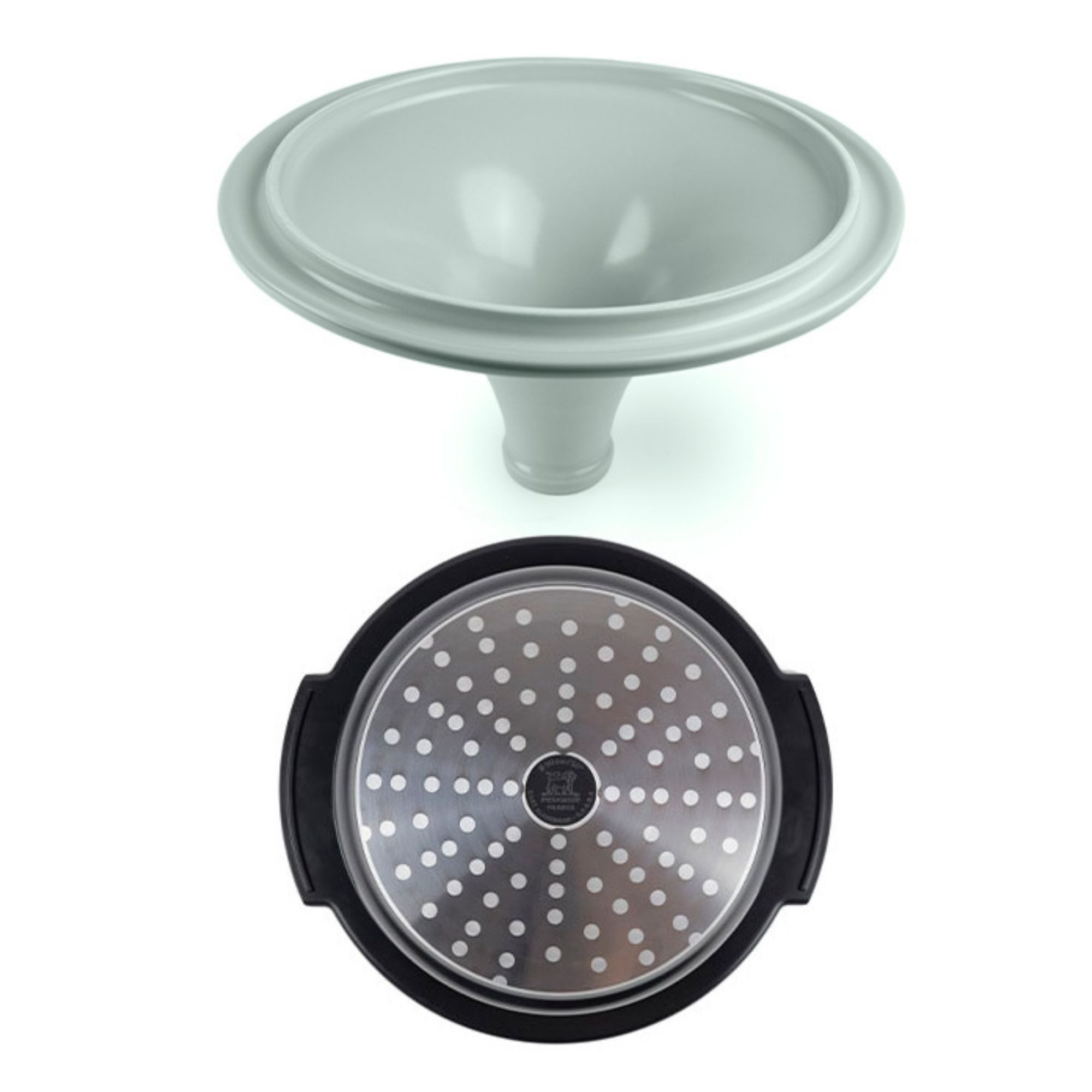 PEUGEOT Auflaufform Tagine ATLAS 30cm Salbeigrün Dampfgarer Aluminium Keramikdeckel