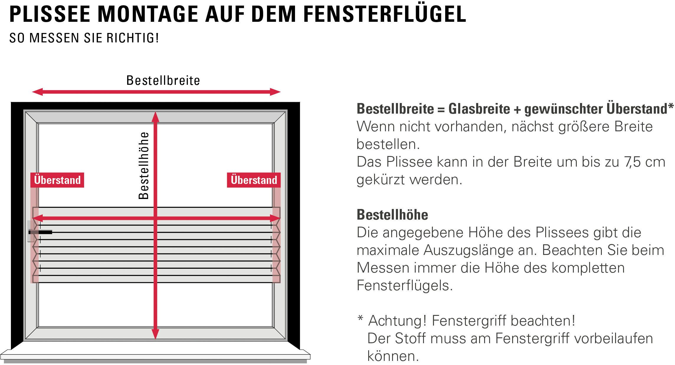 SCHÖNER WOHNEN-Kollektion Plissee Milla, blickdicht, mit Bohren, verspannt, verschraubt, verschraubt, silberne oder weiße Rollo-Technik
