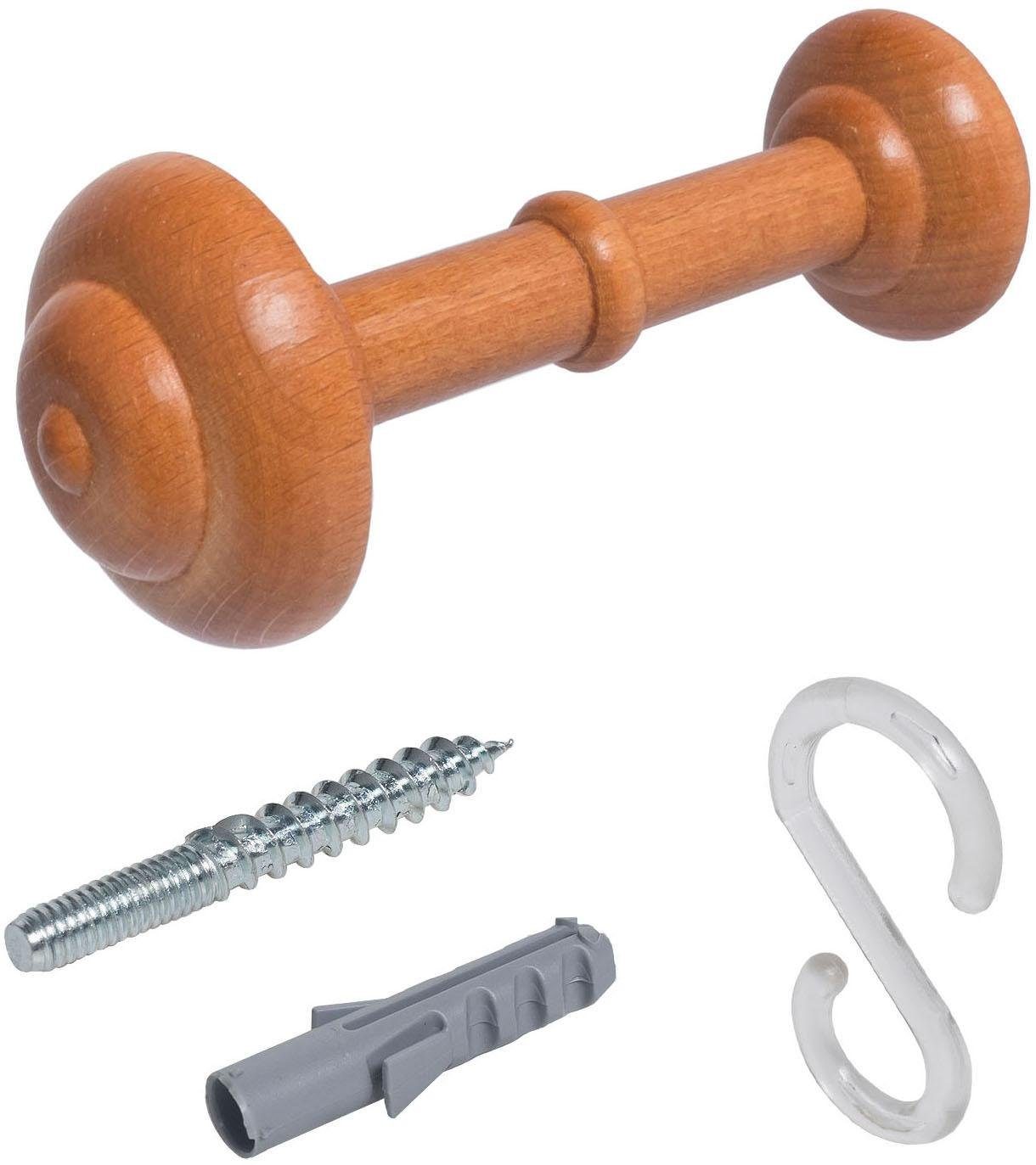 Liedeco Raffhalter, Gardinen, (1-tlg), Schalhalter 12 cm