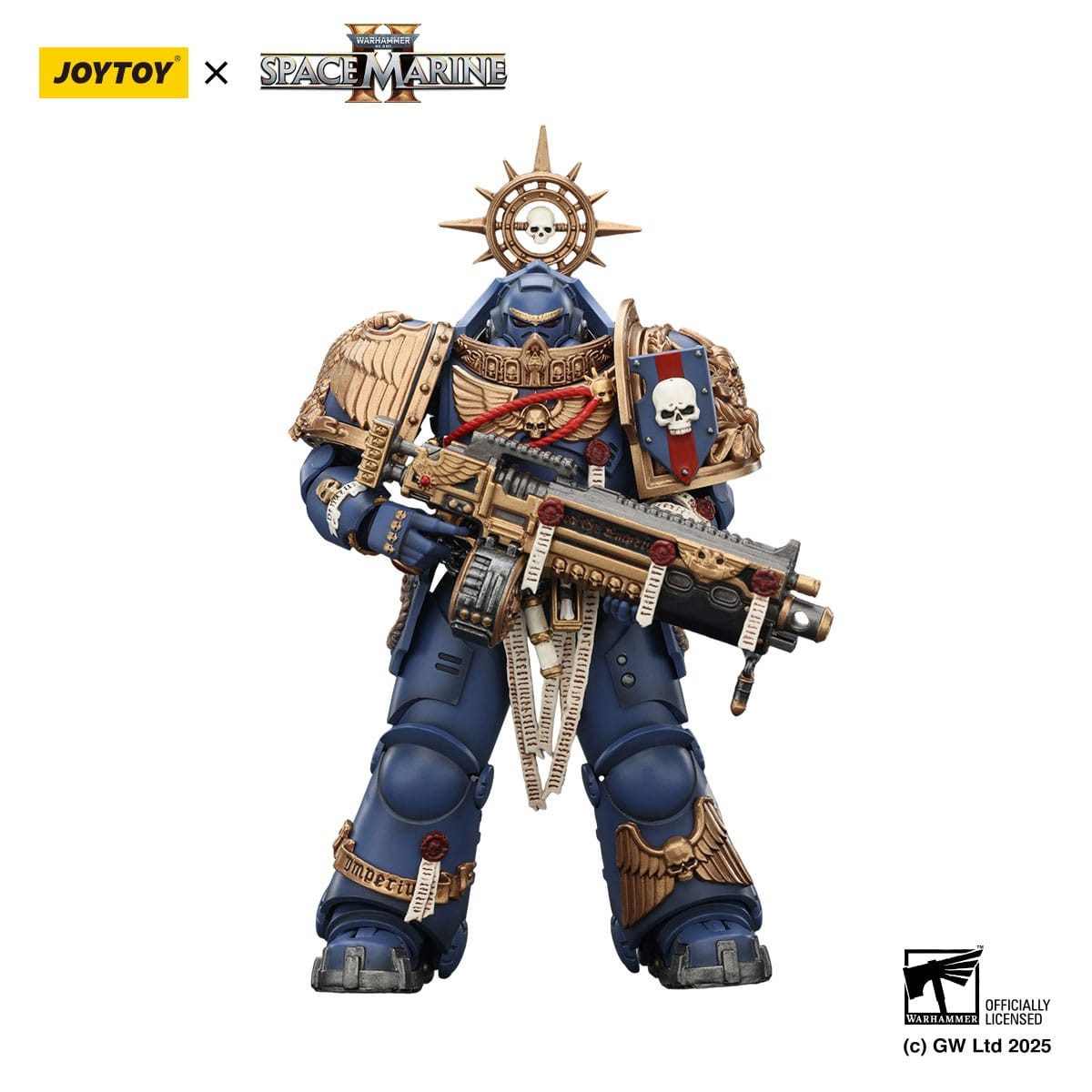 Joy Toy (CN) Actionfigur Warhammer 40,000: Space Marine 2 Actionfigur Ultramarines Heavy Relic