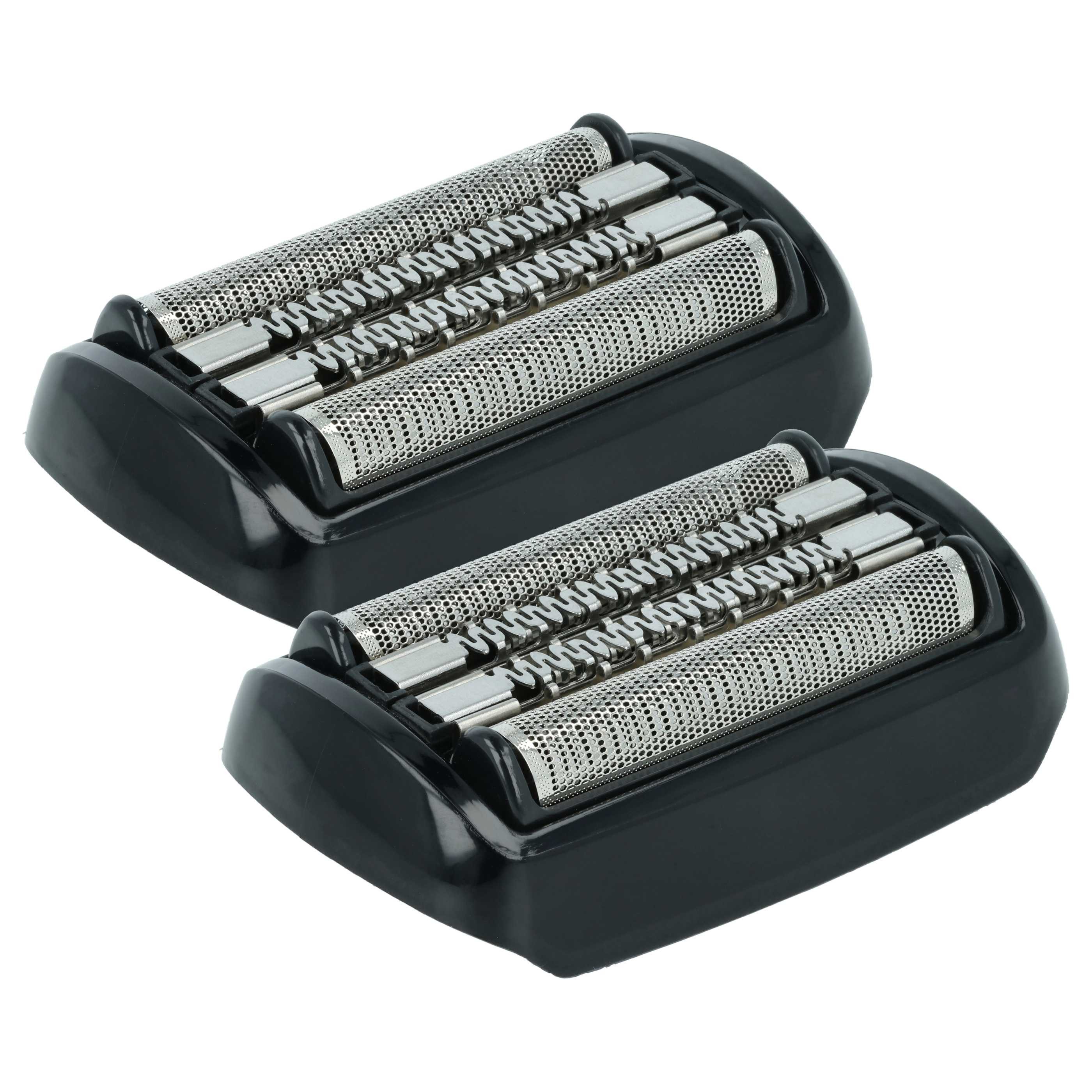 vhbw Ersatzscherkopf Ersatz für Braun 92B für Rasierer