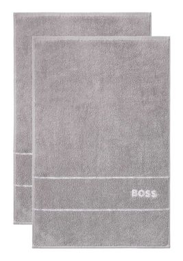 Hugo Boss Home Gästehandtücher PLAIN (2tlg), 100% Baumwolle (2-St), mit modernem Design