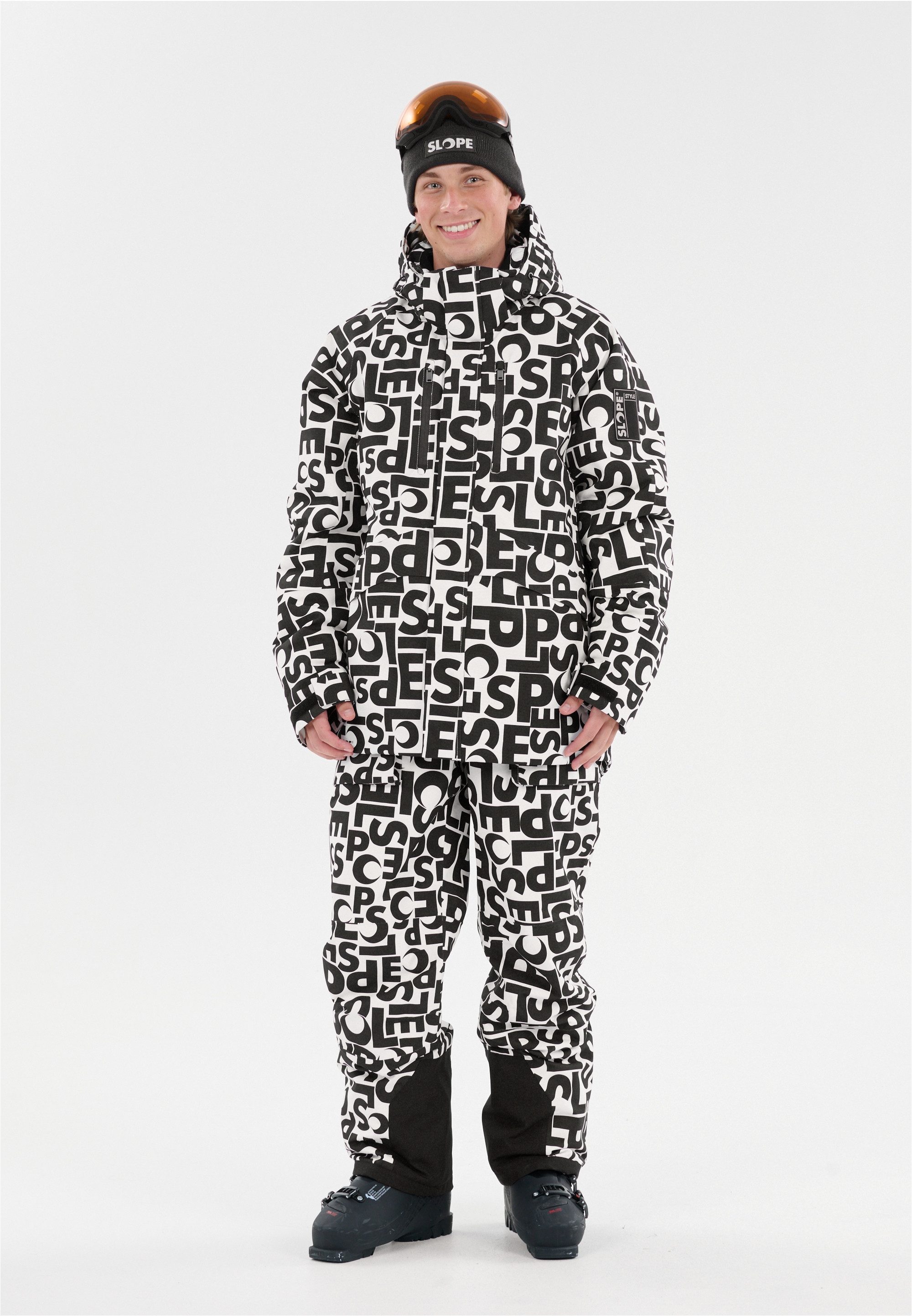 SLOPE Skijacke Kenai (1-St) Mit coolem Print und wetterfesten Eigenschaften