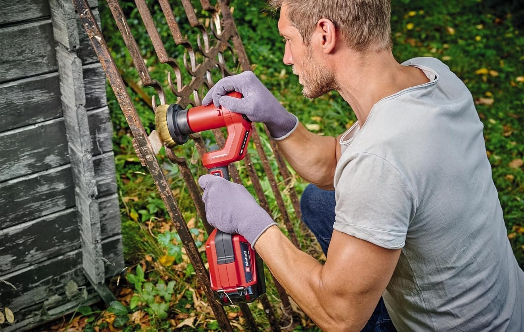 Einhell Akku-Oberflächenbürste Einhell Bürste ULTRA 95/25 für Oberflächenbürste PICOBELLA 18/90