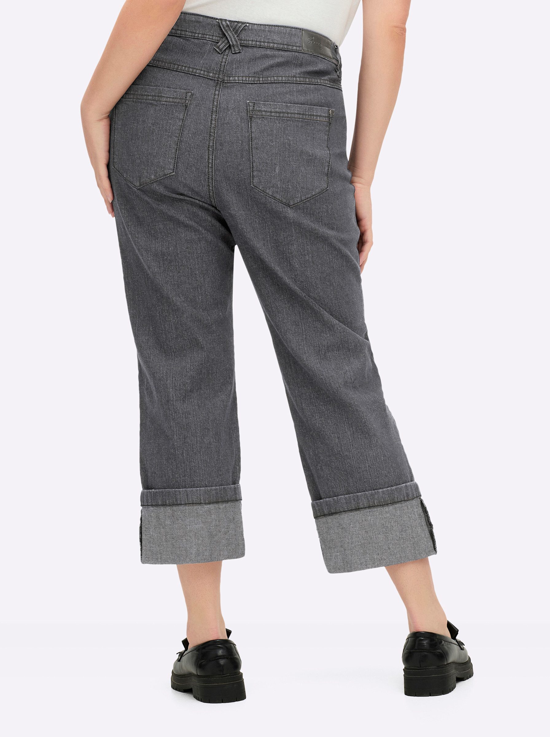 Sheego Bequeme Jeans 7/8-Jeans
