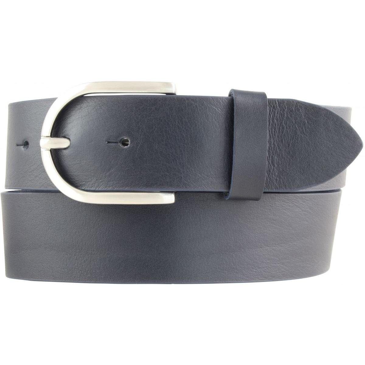 Ledergürtel Damen-Gürtel aus Vollrindleder 4 cm - Jeans-Gürtel für Damen 40mm - Vo