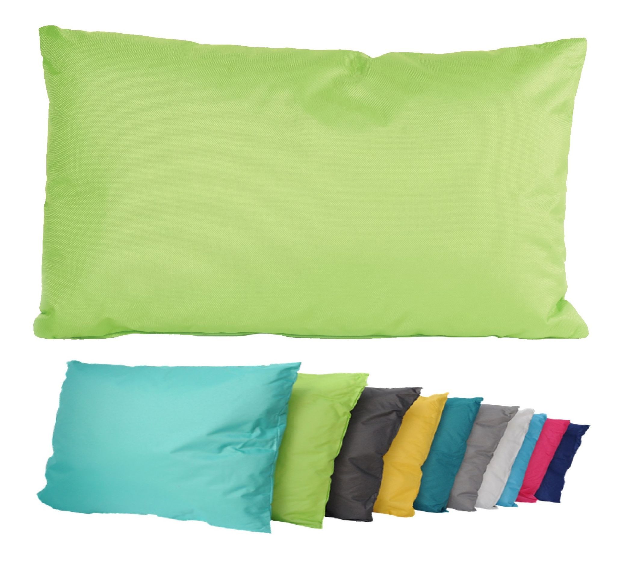 JACK Dekokissen JACK Outdoor Lounge Kissen 30x50cm Dekokissen inkl. Füllung Wasserfest, mit Lotus-Effekt, Robust, Strapazierfähig, für Innen & Außen