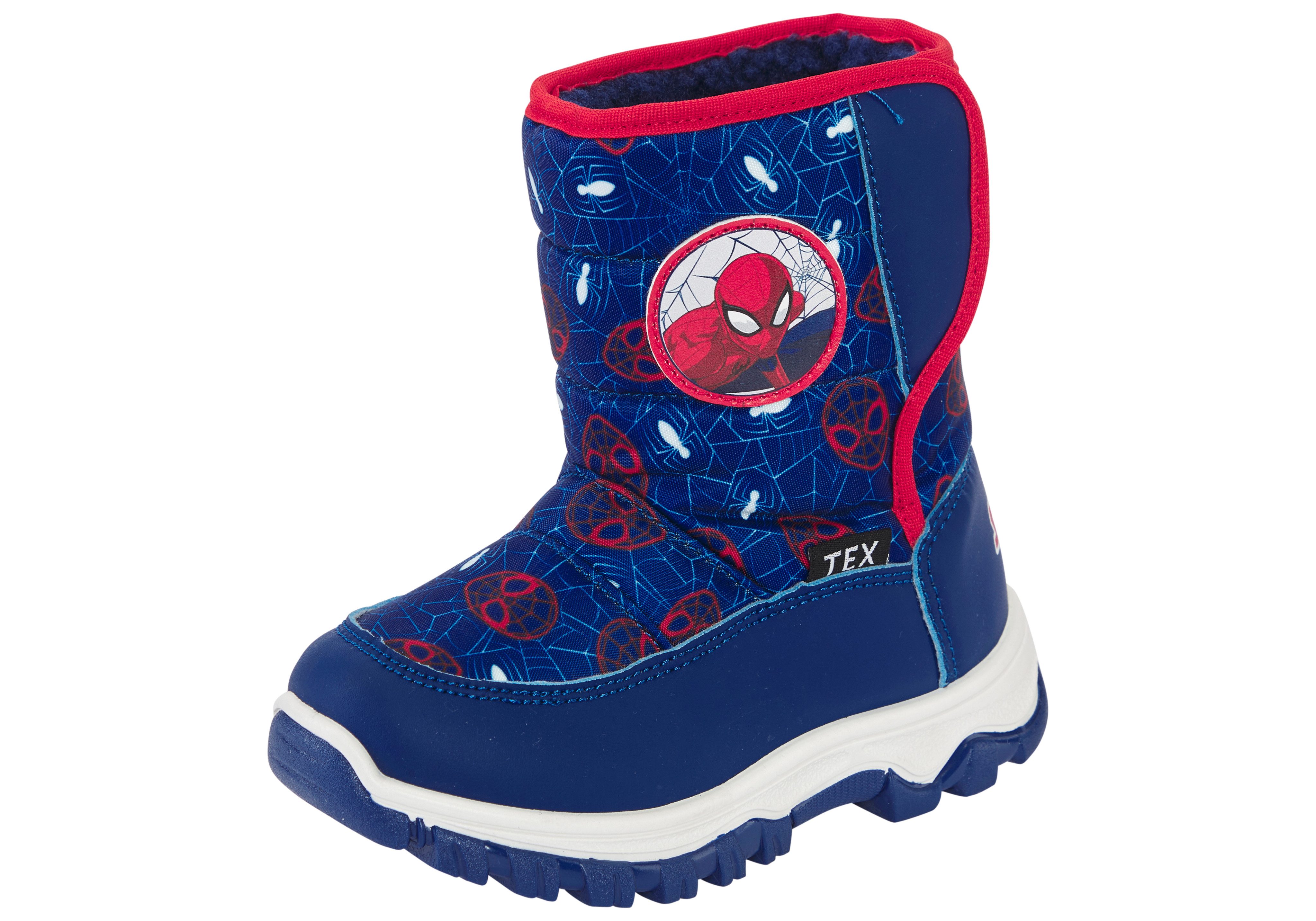 Disney SPIDERMAN Winterboots Winterschuhe, Winterstiefel, Snowboots, wasserdicht & gefüttert