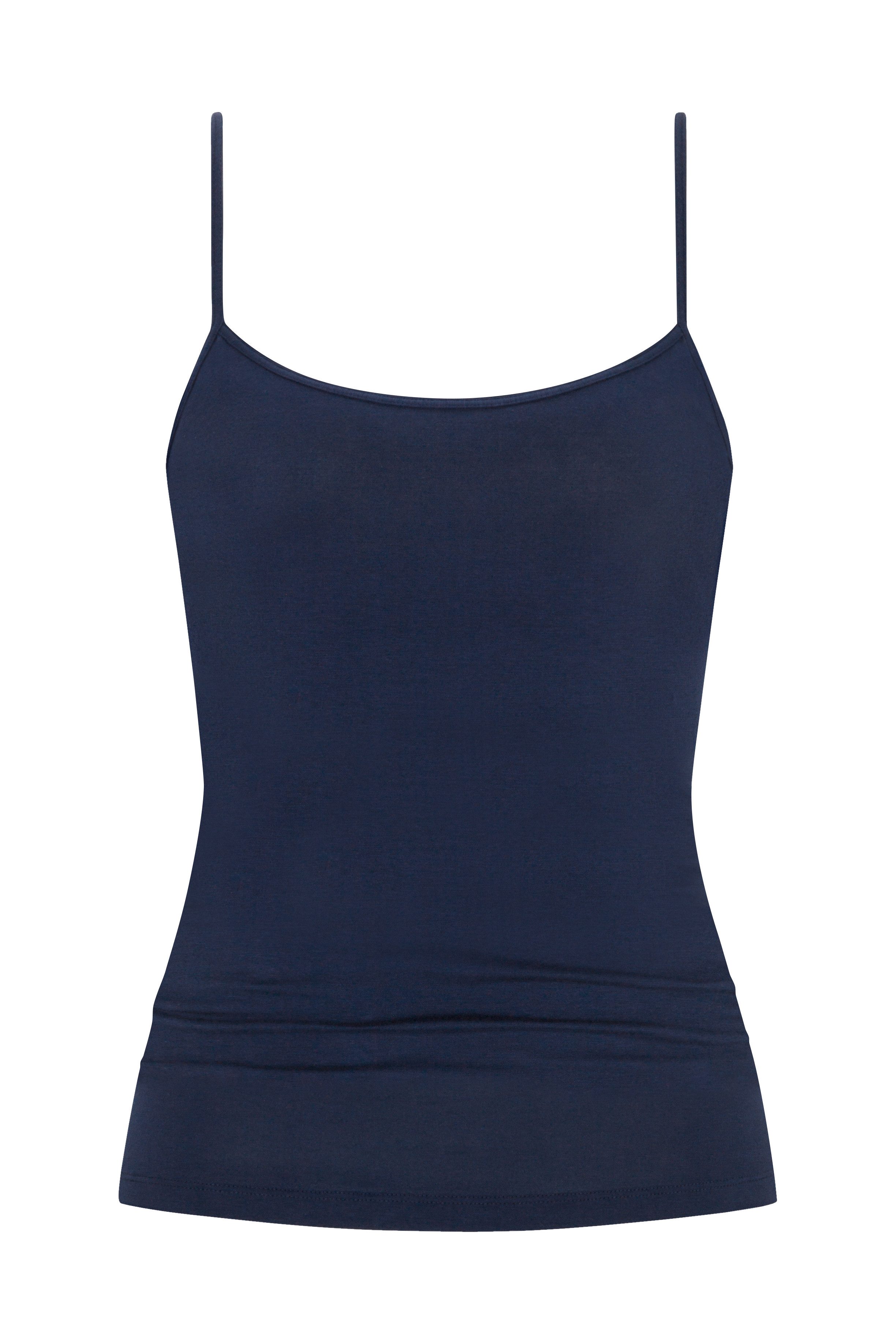 Mey Spaghettitop Cotton Pure tiefer Rundhals, atmungsaktiv, Baumwollmischung, Single Jersey