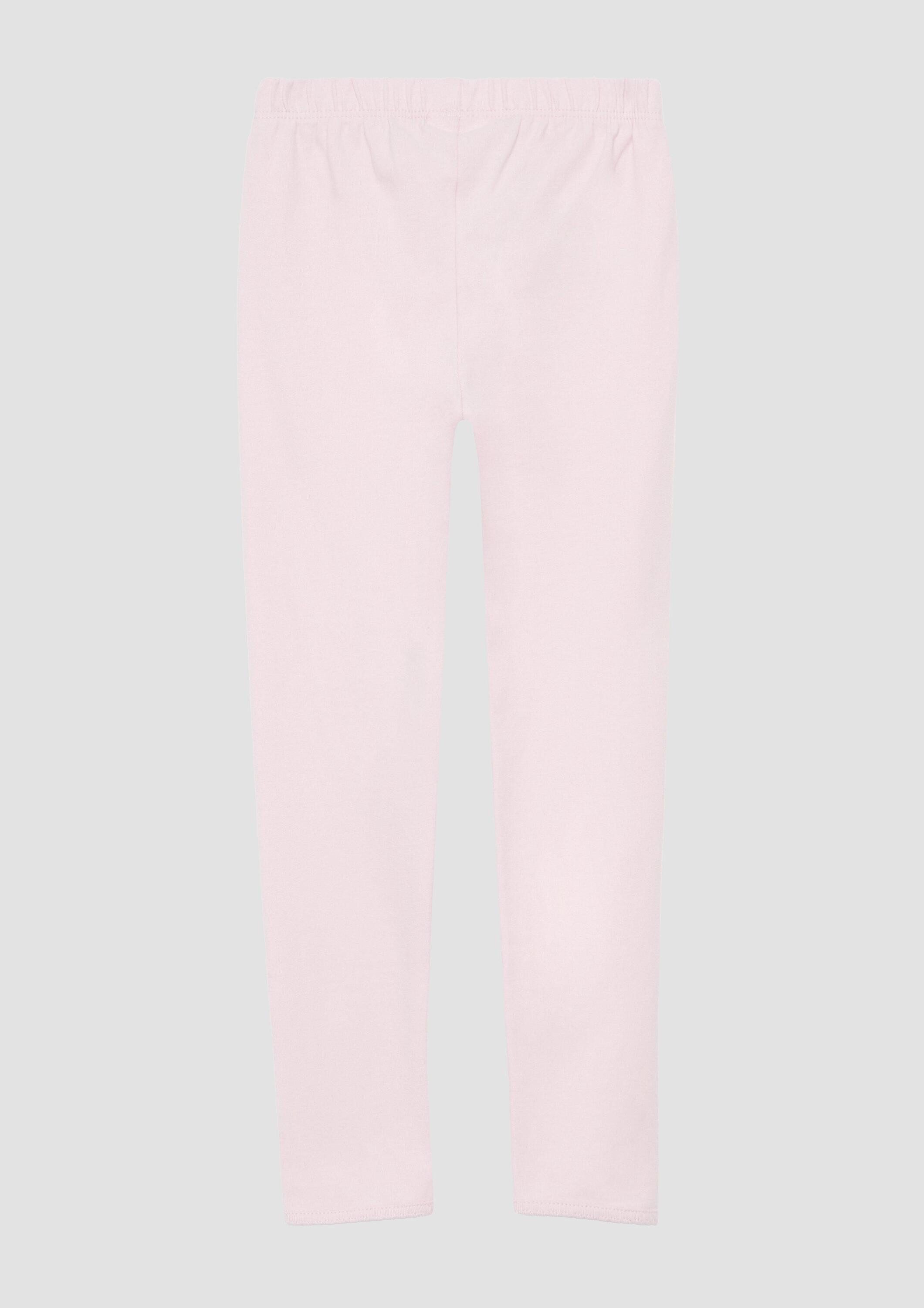 s.Oliver Leggings Leggins Jersey-Leggings mit Bogenkante