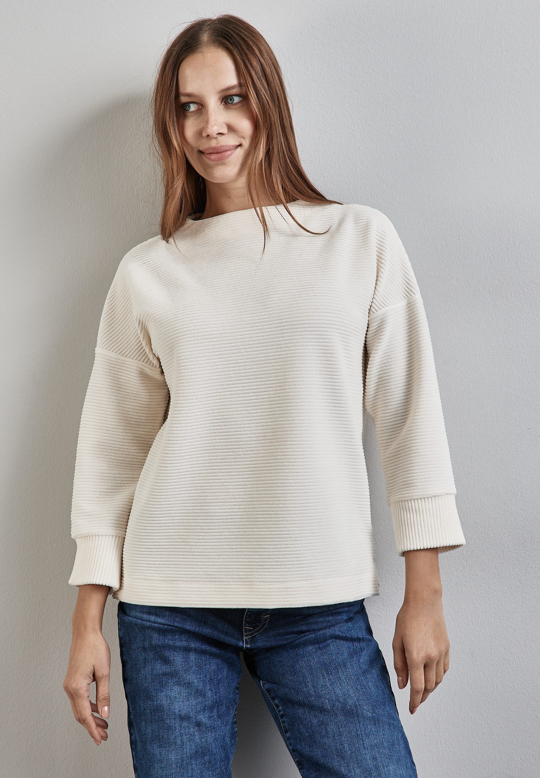 STREET ONE Langarmshirt mit Turtleneck