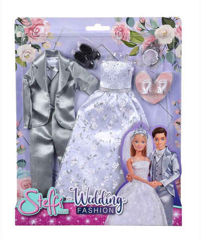 SIMBA Anziehpuppe Love Wedding Fashion Hochzeit Kleid und Anzug 105723495