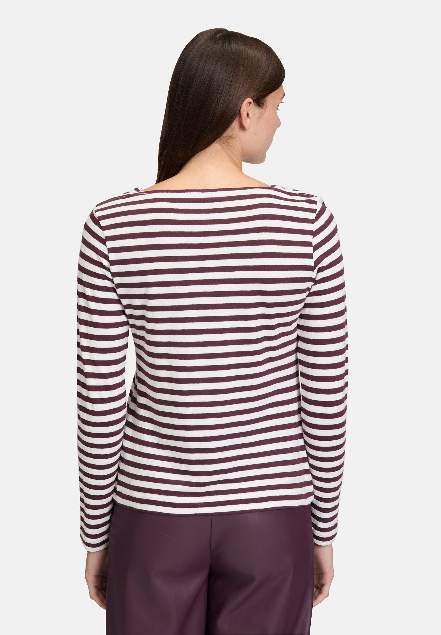 Betty&Co Kurzarmshirt Damen mit U-Boot-Ausschnitt (1-tlg)