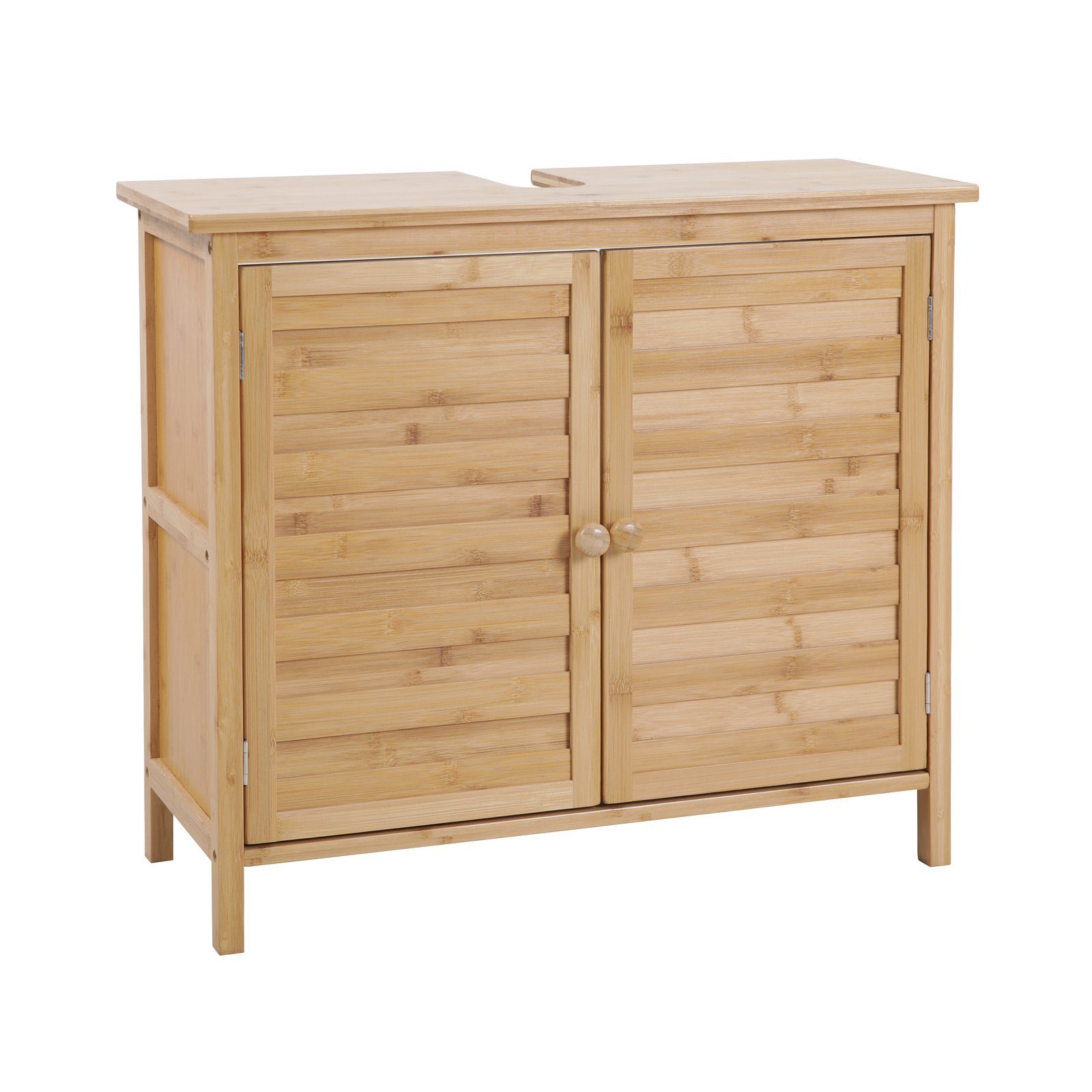 SVITA Waschbeckenunterschrank BAMBUS Breite 67 cm, günstig online kaufen