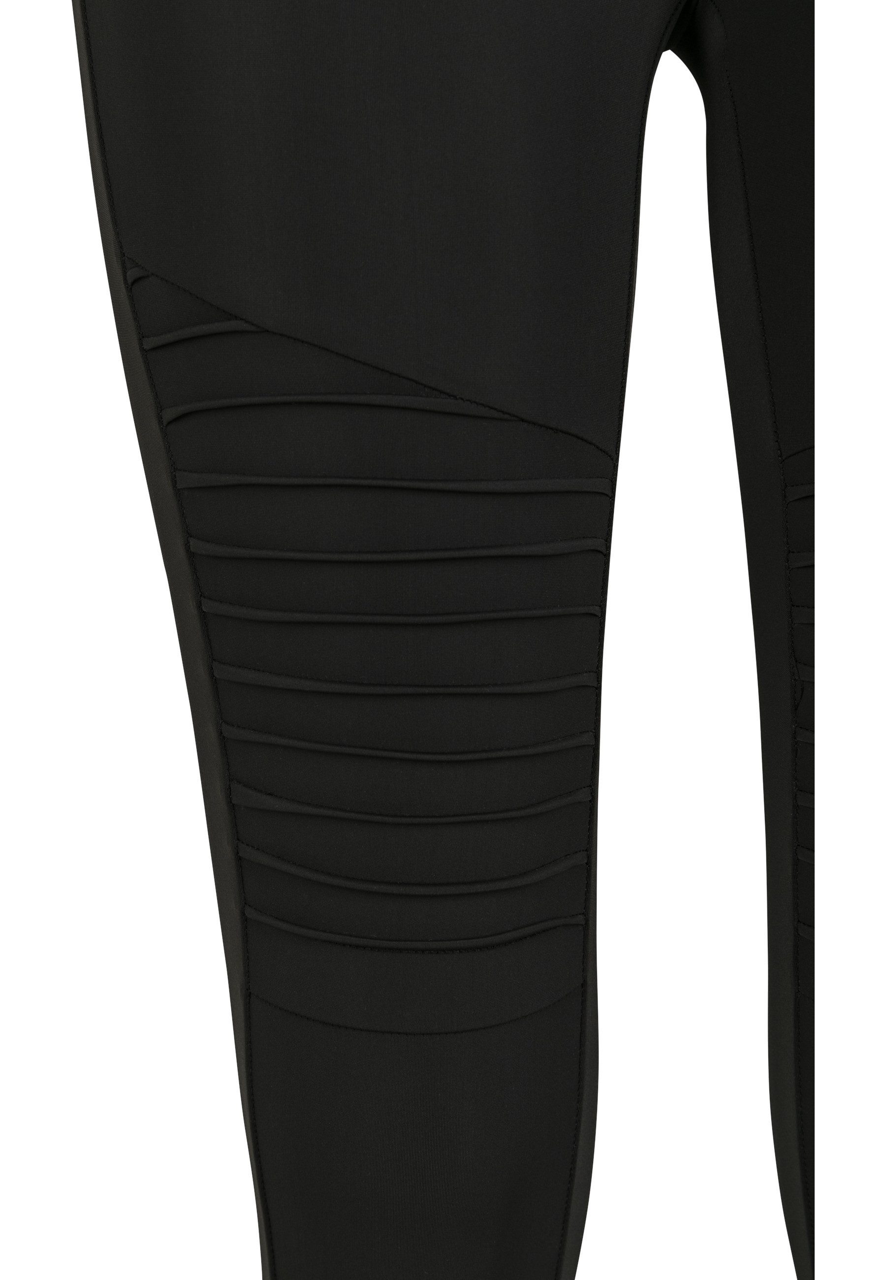 URBAN CLASSICS Leggings Urban Classics Damen Ladies Tech Biker Leggings (1-tlg) – Bild 4 von 5