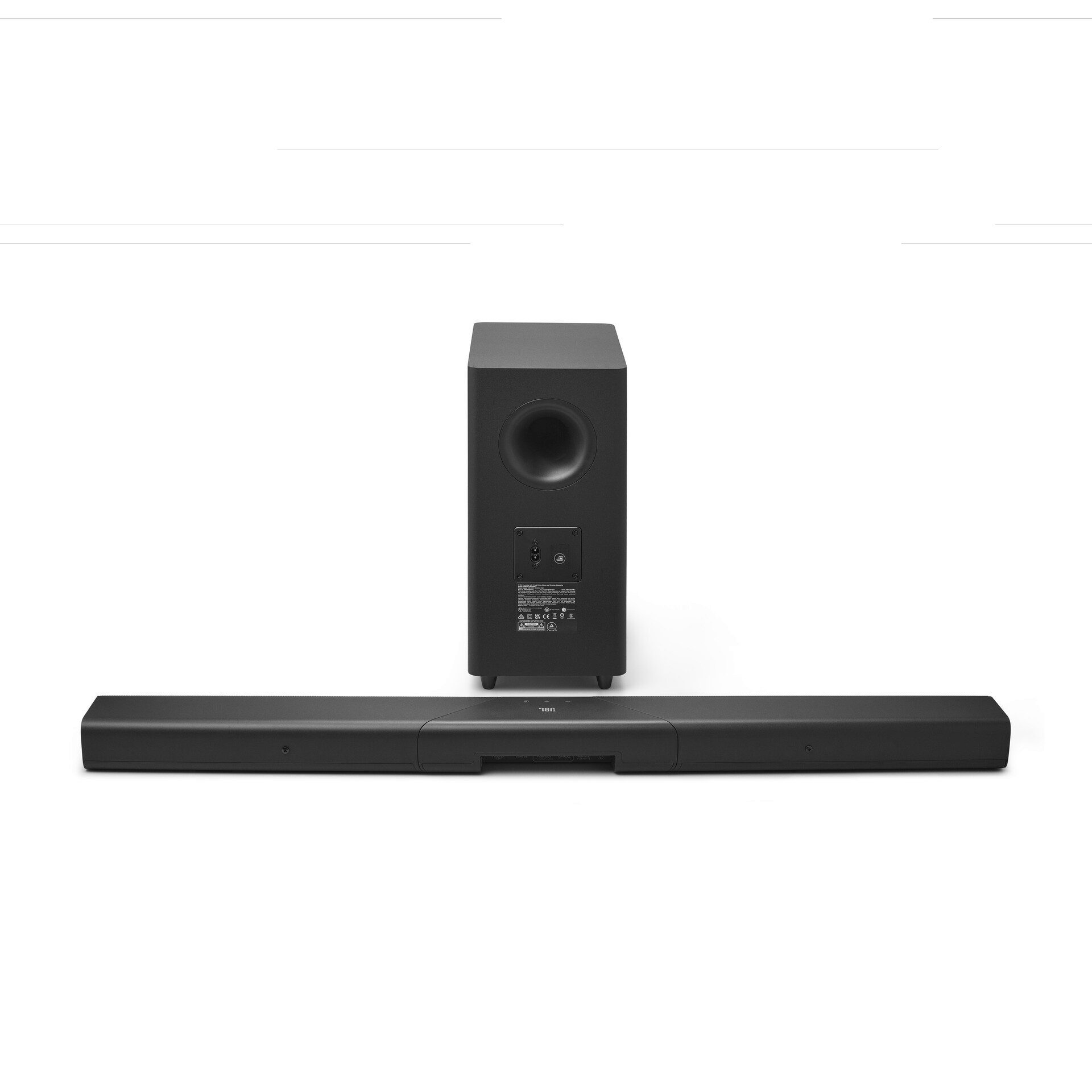 JBL CINEMA SB580MK2 3.1 Soundsystem 3.1 (A2DP Bluetooth, Bluetooth, AVRCP Bluetooth, 220 W, 3.1-Kanal-Soundbar mit Dolby Atmos und kabellosem Subwoofer)