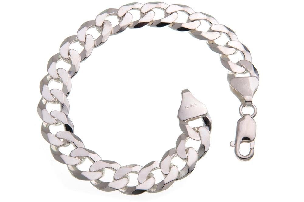 Silberkettenstore Silberarmband Panzerkette Armband 10mm - günstig online kaufen
