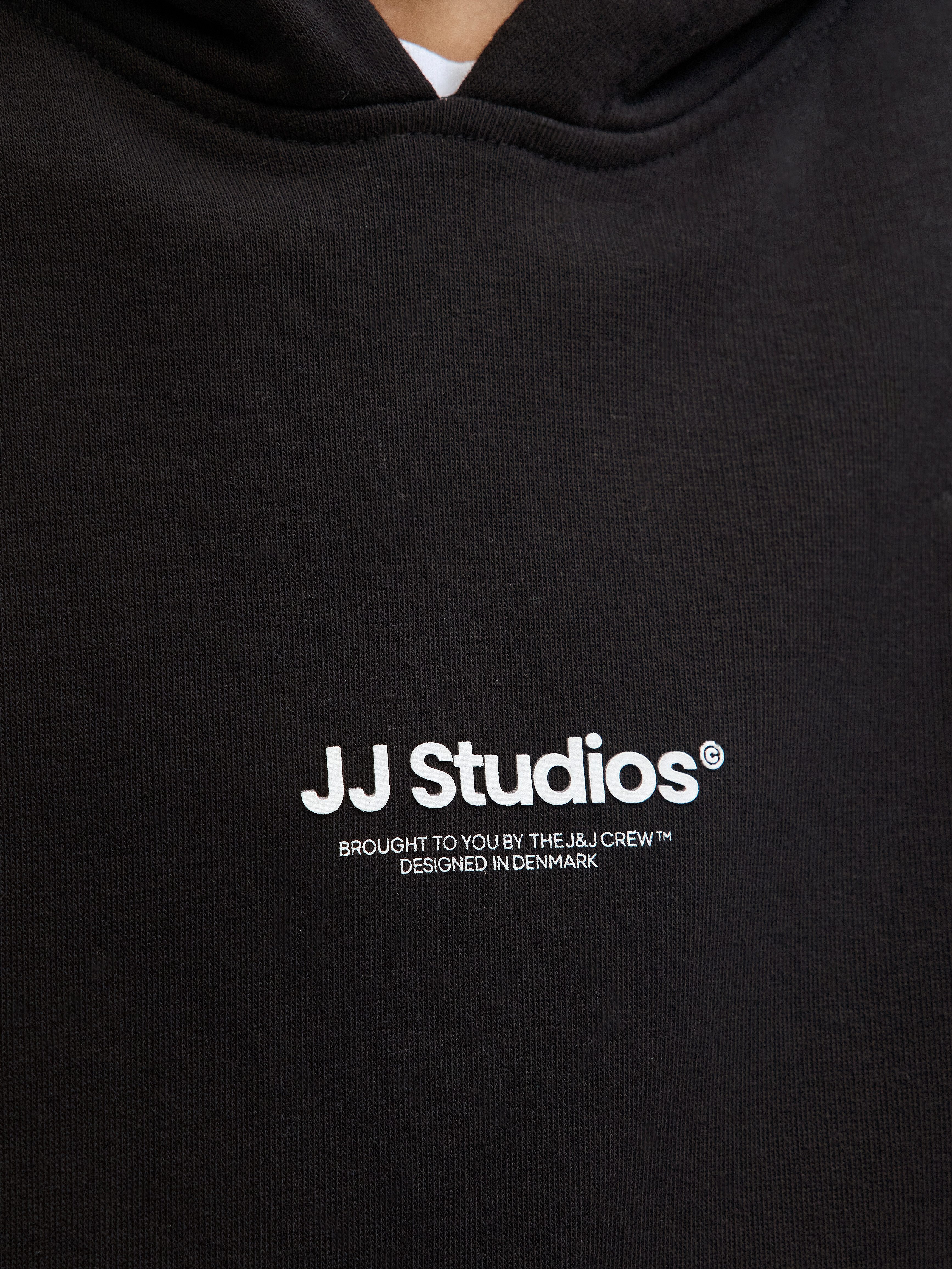 Jack & Jones Junior Kapuzensweatshirt JJESOHO SWEAT HOOD NOOS JNR Baumwollmischung, relaxed fit