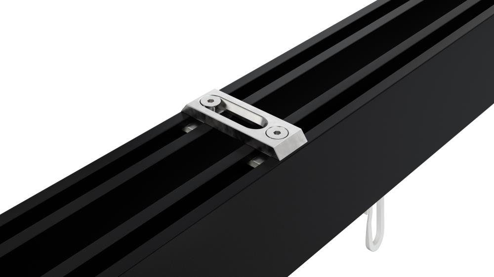 DécoProfi Innenlaufschiene Gardinenstange eckig ABOVE 2-läufig, günstig online kaufen