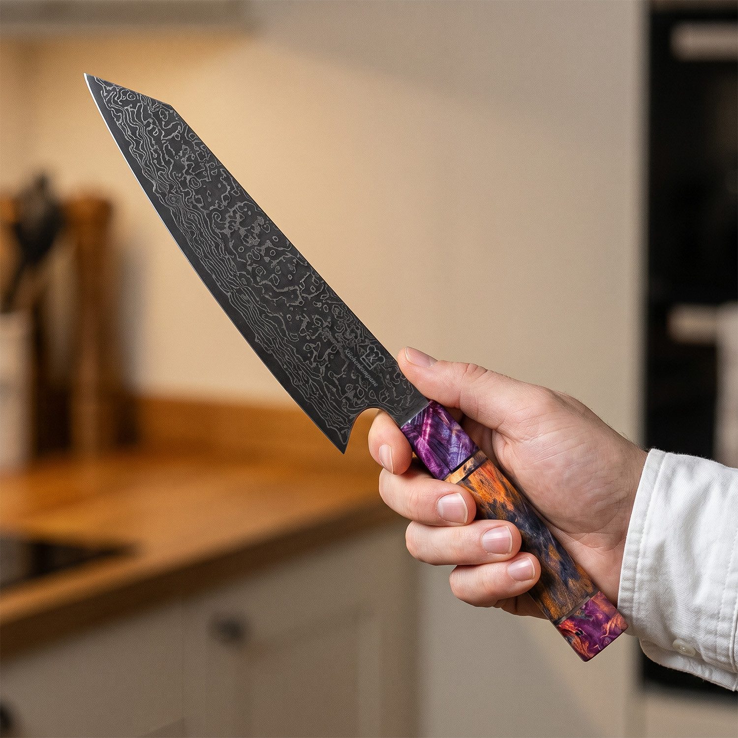 Küchenkompane Kochmesser Damast-Gyuto – Premium VG10 Stahl für die Profiküche
