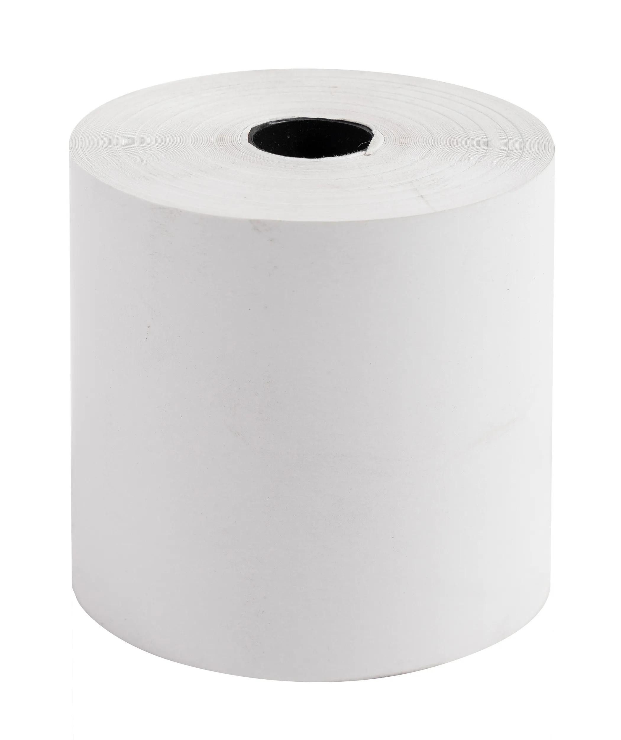 EXACOMPTA Endlospapier 50x 1-lagige thermische Kassenrolle 80x68mm, 70m, 48g/m2, Weiß, 44819E, Kassenrollen