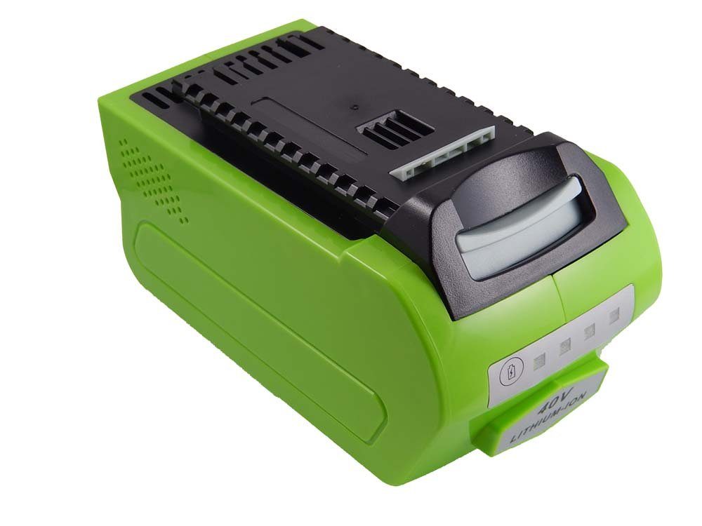 vhbw kompatibel mit Greenworks Tools 27087, 2500207, 4100102 Akku Li-Ion 4000 mAh (40 V) | Akkus und PowerBanks