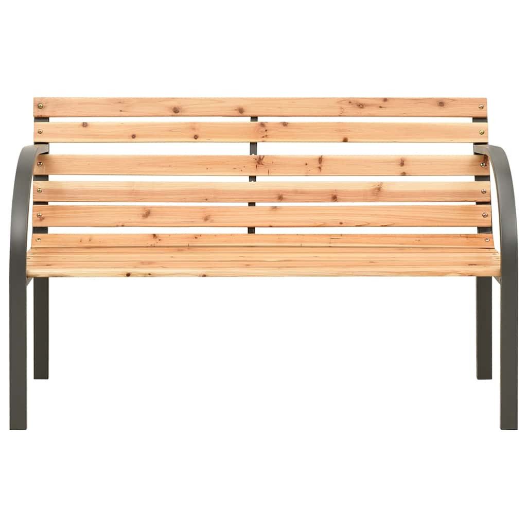 vidaXL Gartenbank Kinder-Gartenbank 81 cm Chinesisches Tannenholz (9-St)