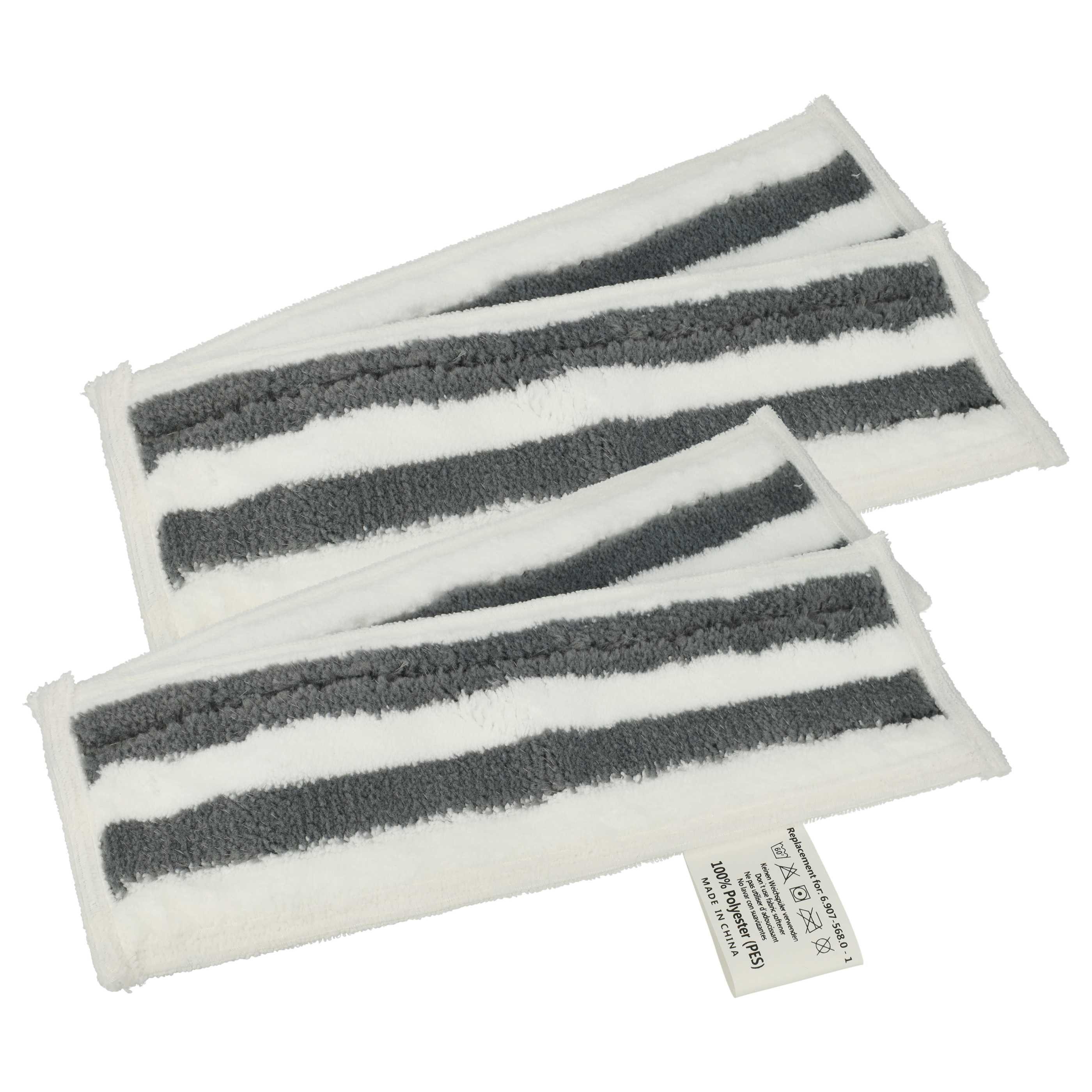 vhbw passend für Kärcher SC 3 EasyFix, SC 3 EasyFix Premium, SC 2 Upright Wischbezug (Mikrofaser)