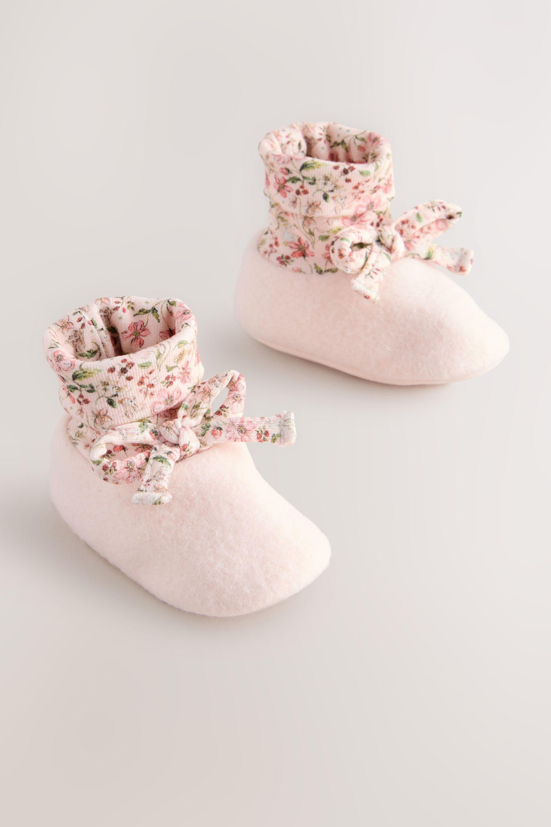 Next Baby Schnürstiefel mit floralem Print Babystiefel