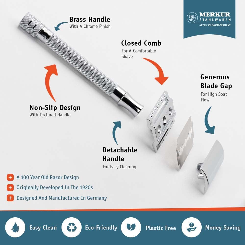 Merkur Universalmesser Merkur 23001 Rasier-Set