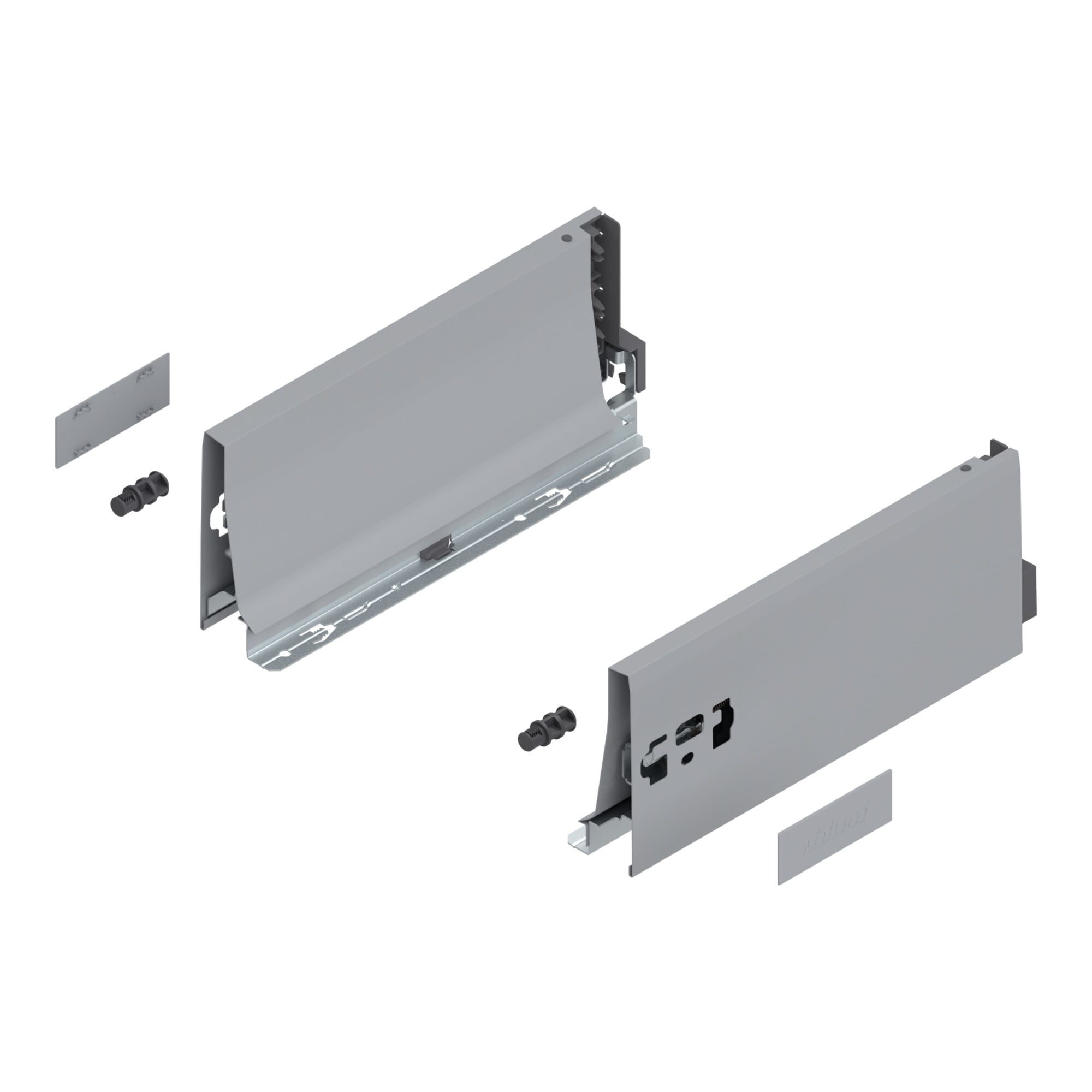 blum Teleskop-Vollauszug Blum TANDEMBOX Zarge, Höhe K 115 mm, NL 270 mm, links/rechts, für TAND