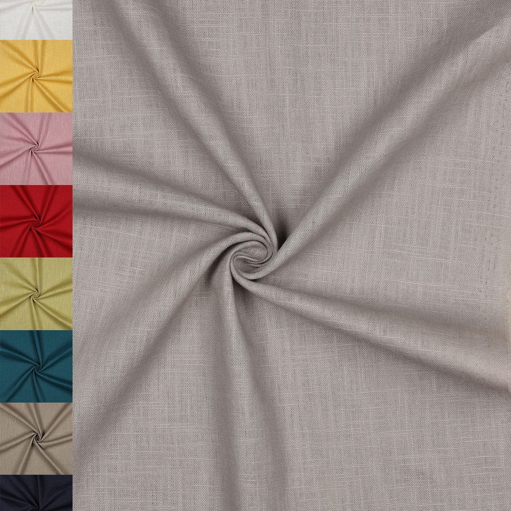 MAGAM-Stoffe Stoff "Julia", Leinenstoff aus 100% Leinen ÖKO-TEX Meterware ab 50cm