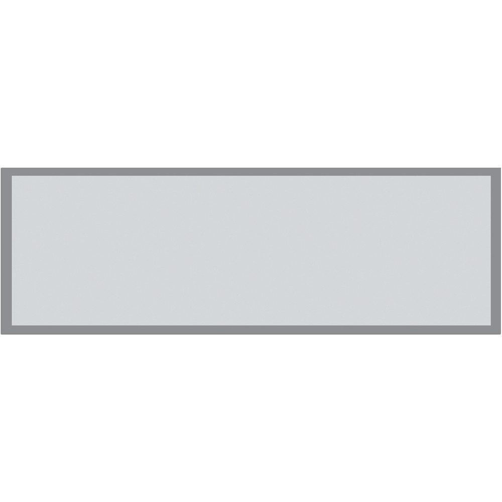 Fußmatte Türmatte Hell-grau in 50x150 cm als Fussabtreter Sauberlaufmatte, matches21 HOME & HOBBY, rechteckig, Höhe: 5 mm, Rutschfester Türvorleger für innen als waschbare Schmutzfangmatte