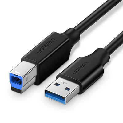 COFI 1453 Drucker Kabel USB 3.0 A-B, Kabeladapter USB Kabel 1m Schwarz USB-Adapter