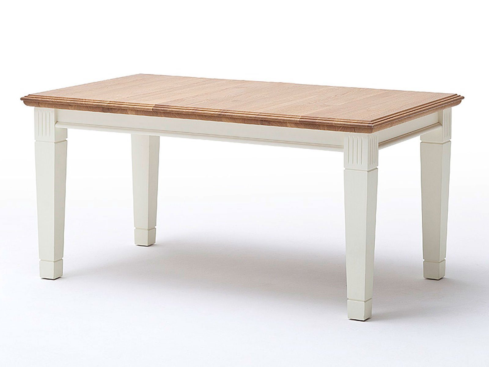 Casamia Esstisch Esstisch Küchen-Tisch Padua massiv rechteckig 140/160/180x95cm