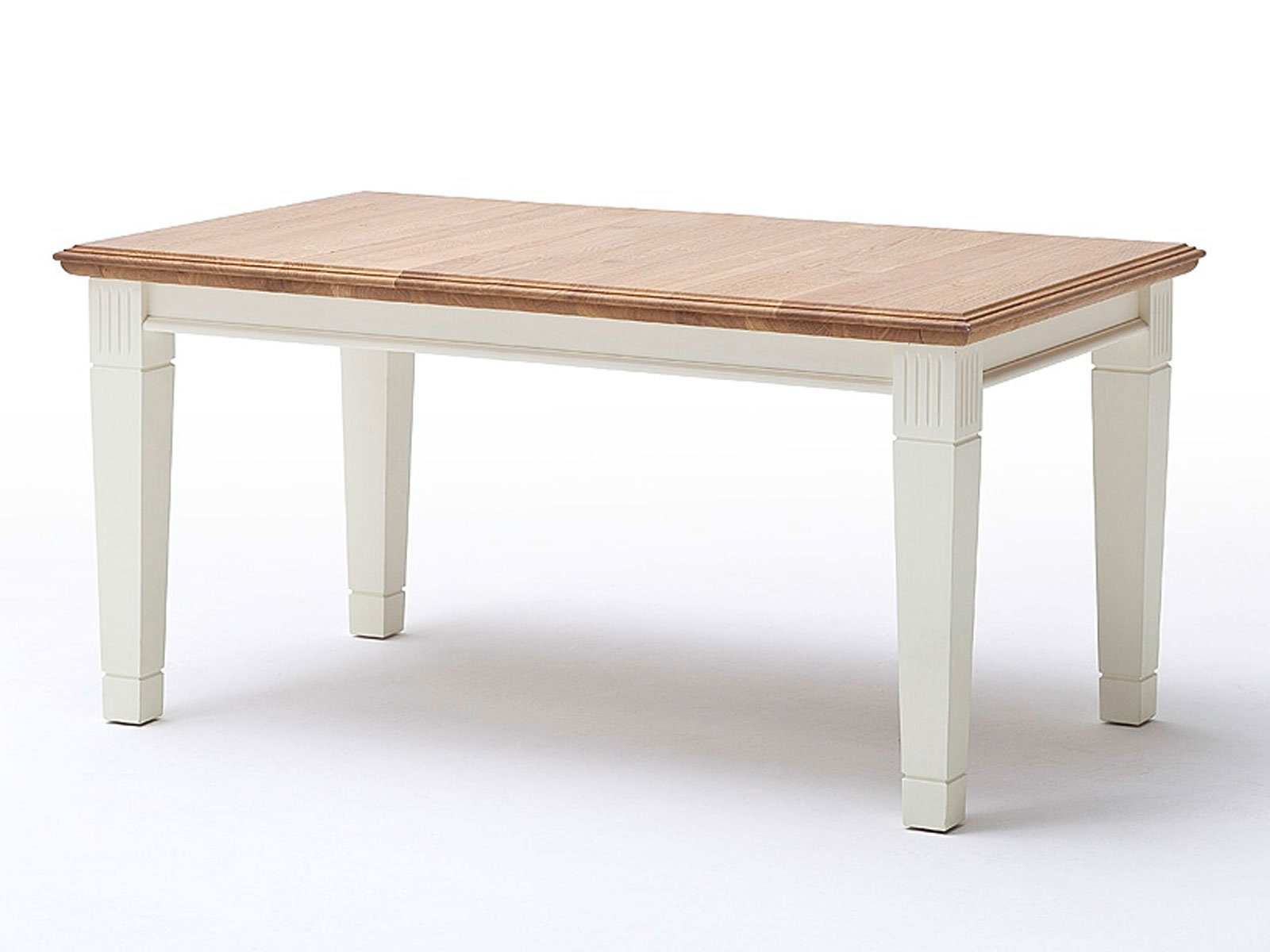 Casamia Esstisch Esstisch Küchen-Tisch Padua rechteckig 140/160/180 x 95 cm massiv