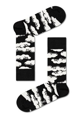Happy Socks Freizeitsocken Happy Socks BLACK & WHITE 4PACK SOCKS GIFT XBLW099101 Schwarz Weiß